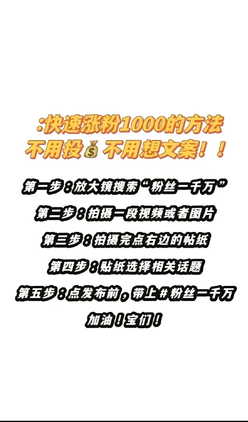 揭秘抖音粉丝增长秘籍:轻松购买1000粉丝